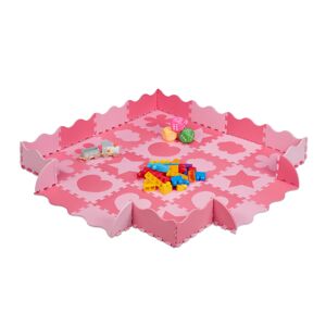 Podložka puzzle s okrajom, RD37478 rúžová